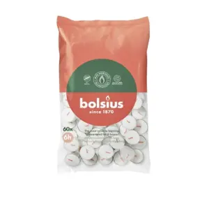 BOLSIUS Podgrzewacze Bezzapachowe 60 szt 