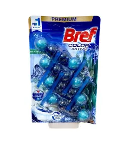 BREF Color Aktiv Zawieszki do WC Eukaliptus 4x