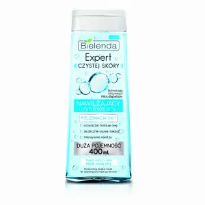 Bielenda Expert Czystej Płyn micelarny 3 w 1  nawilżający twarz, oczy, usta 400ml