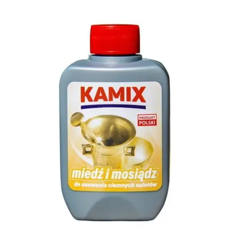 KAMIX Miedź i Mosiądz do usuwania ciemnych nalotów 125 ml-30437