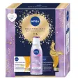  NIVEA WOMAN Zestaw prezentowy Beautiful Time, Płyn micelarny, Przeciwzmarszkowy krem na dzień i na noc 55+-27346