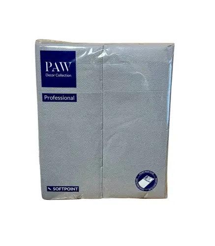 PAW SoftPoint Serwetki Kieszonki Szare 50 szt -30562