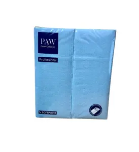 PAW SoftPoint Serwetki Kieszonki Niebieski 50 szt