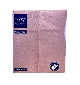 PAW SoftPoint Serwetki Kieszonki Brudny Róż 50 szt