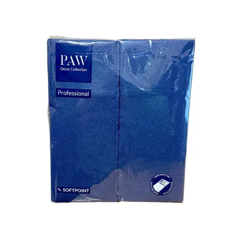 PAW SoftPoint Serwertki Kieszonki Granatowe 50 szt-30561