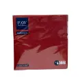 PAW Serwetki SoftPoint 38x38 cm 50 szt Bordowy -28580