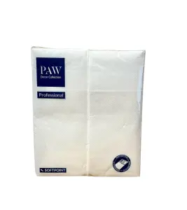 PAW SoftPoint Serwetki Kieszonki Białe 50 szt 