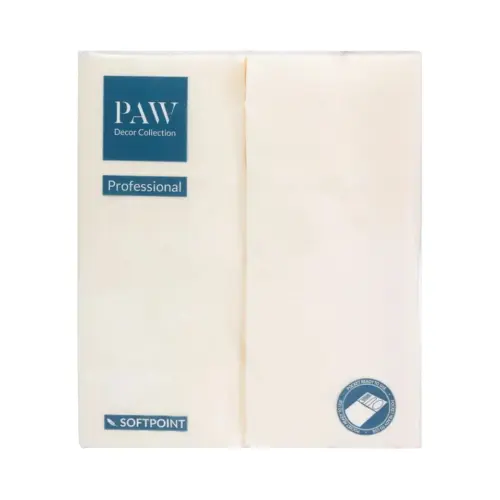 PAW SoftPoint Serwetki Kieszonki Kremowe 50 szt -30559