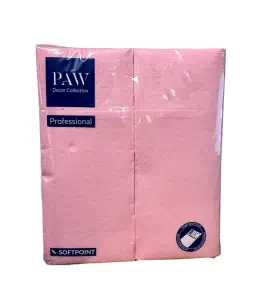 PAW SoftPoint Serwetki Kieszonki Różowe 50 szt