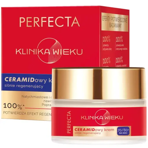 PERFECTA Klinika Wieku Ceramidowy krem 70/80+ NOC-30552