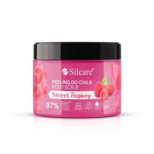 SILCARE Peeling do ciała Słoldka Malina 350 ml -30274