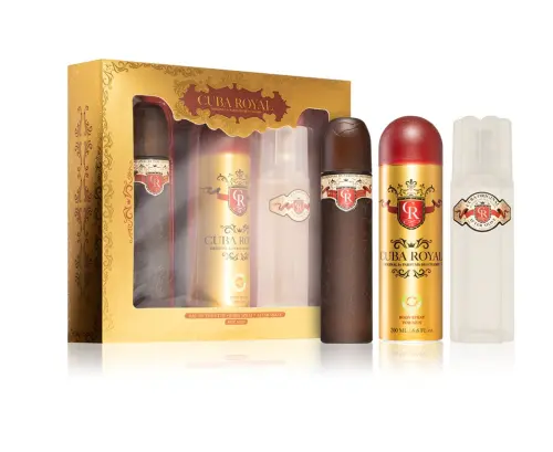 CUBA Zestaw Prezentowy ROYAL 3 elementy-30481