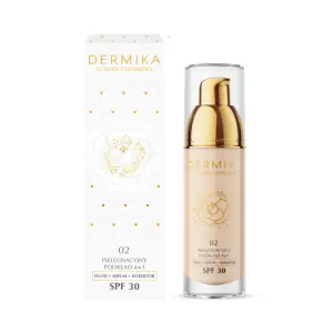 DERMIKA Luxury Ceramides Podkład 4w1 odcień 02