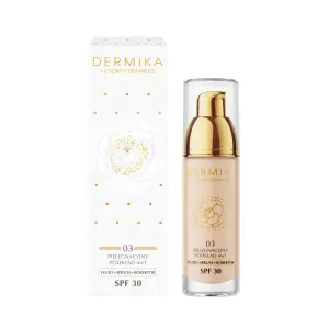DERMIKA Luxury Ceramides podkład 4w1 odcień 03
