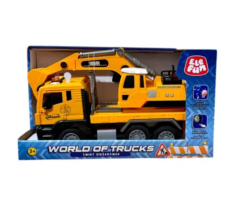 ZAB ELEFUN Świat Ciężarówek Koparka -31090
