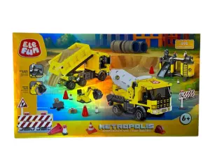 ZAB ELEFUN Klocki Plac Budowy 895 elementów 
