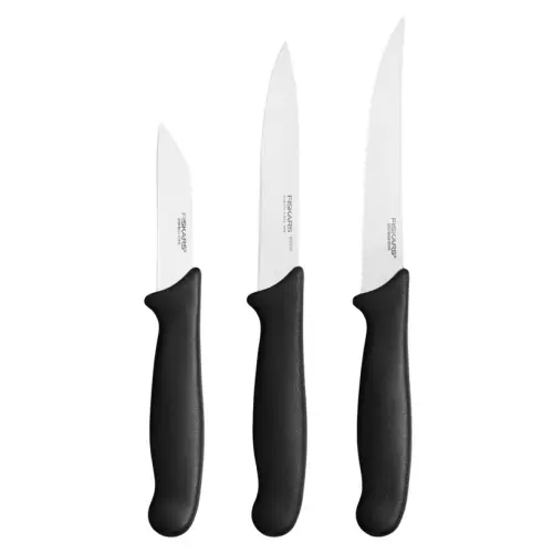 FISKARS Zestaw noży do warzyw 7+11+12 cm -31375