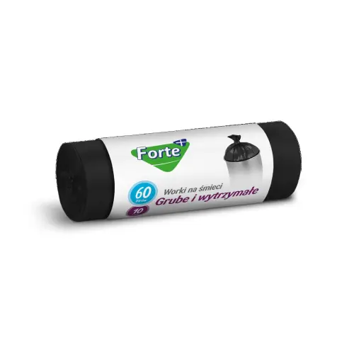 FORTE+ Optima Worki na śmieci 60L 10szt -31802