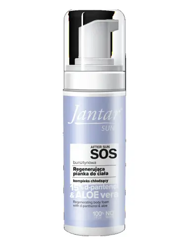JANTAR SOS After Sun Regenerująca pianka do ciała 150 ml -31565
