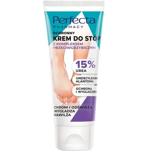 PERFECTA Krem do stóp Przeciwgrzybiczy 15% Mocznik 80 ml -31182