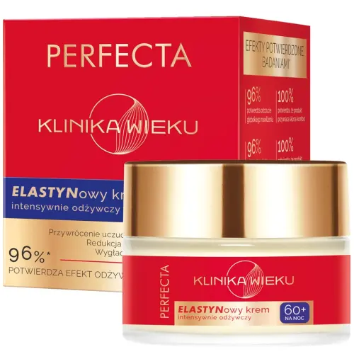 PERFECTA Klinika Wieku Elastynowy krem 60+ NOC-30553