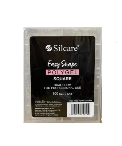 SILCARE Dual Formy Easy Shape Kwadratowe 100 szt-31266