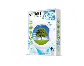 SMART Wash Detergent do prania w listkach 40 prań-31694