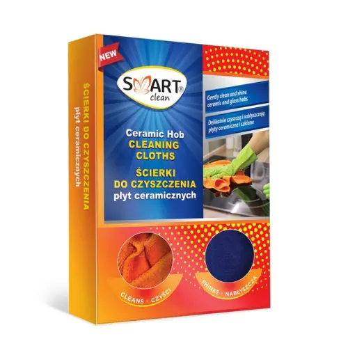 SMART Clean Ścierki do czyszczenia płyt ceramicznych 2 szt -31695
