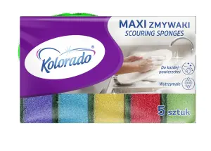 KOLORADO Zmywaki MAXI 5 szt Do każdej powierzchni 