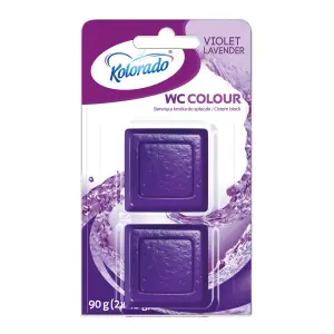KOLORADO Kostka do spłuczki Fioletowa 2x90g 