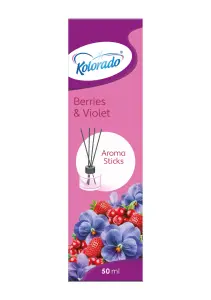 KOLORADO Patryczki zapachowe Jagody i Fiołek 50 ml