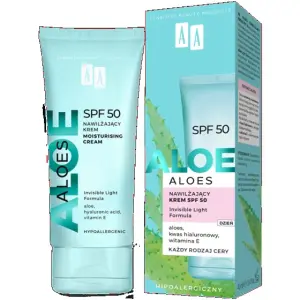 AA Aloes Nawilżający krem SPF 50 40ml 