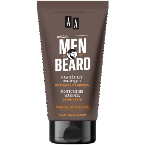 AA Men Żel do mycia twarzy z zarostem 150 ml -32349