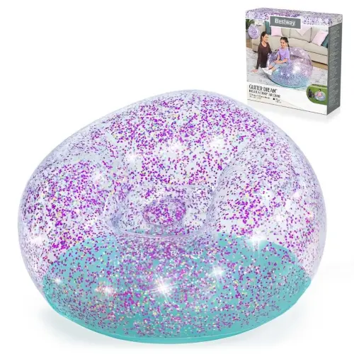 BESTWAY Nadmuchiwany fotel Brokatowy 114x112x66 cm -32405