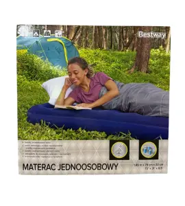 BESTWAY Materac Jednoosobowy 185x 79x 22 cm