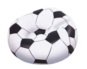 BESTWAY fotel dmuchany Piłka Nożna 114x112x66 cm 