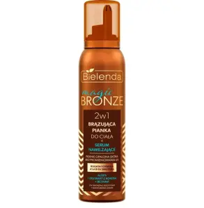 BIELENDA 2w1 Brązująca Pianka do ciała + serum 200 ml