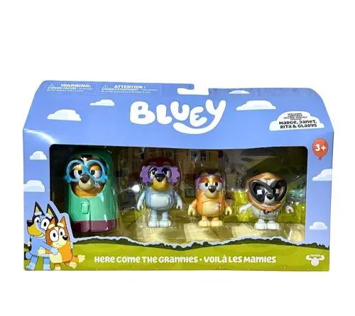 ZAB BLUEY Figurki Nadciągaja babcie -32166
