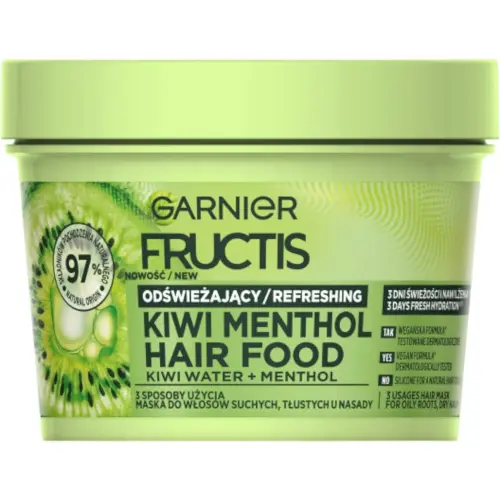 GARNIER Maska do włosów WODA Z KIWI 400ml-32278