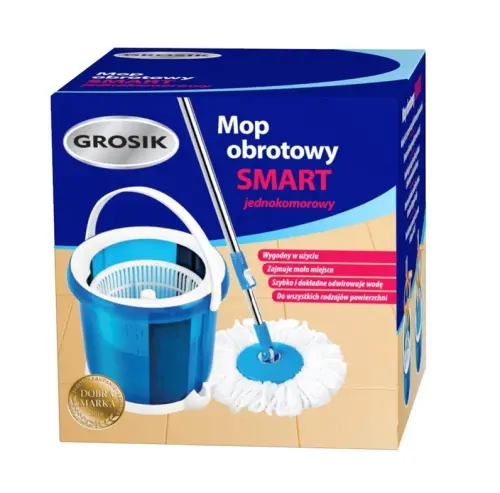GROSIK Mop obrotowy SMART jednokomorowy-32423