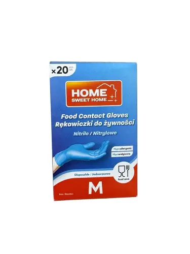 HSH Rękawiczki do żywności Nitrylowe roz M 20 szt-31581