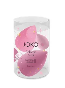 JOKO Gąbeczka do makijażu 3D ECLECTIC AURA 3szt