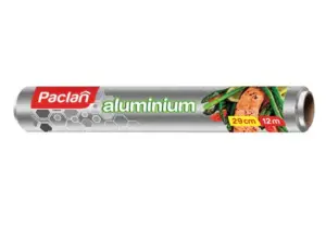 Paclan Folia aluminiowa moletowana, 12 m
