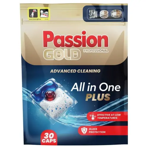 PASSION GOLD Tabletki do zmywarki Plus 30szt -32362