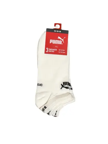 PUMA Sneaker Skarpety Białe 39-42 3szt-31635