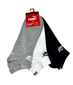 PUMA Sneaker Skarpety 3pak 43-46 3 kolory