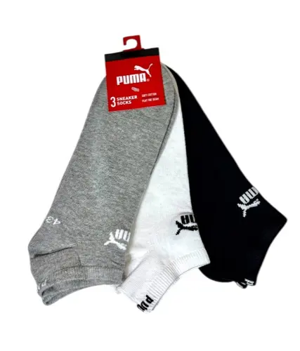 PUMA Sneaker Skarpety 3pak 43-46 3 kolory-31628