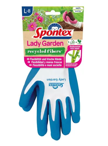 SPONTEX Rękawice Ogrodowe Lady Garden roz. L -32443