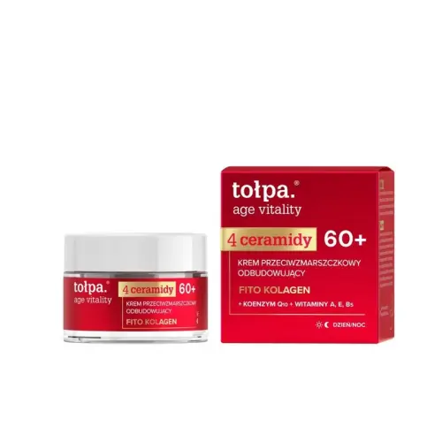 TOŁPA Age Vitality Krem przeciwzmarszczkowy 60+ 50 ml -32455
