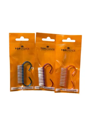 TOP CHOICE Szczoteczka do paznokci 1szt MIX KOLOR-31783